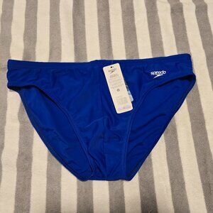 Speedo PowerFlex Eco Solar 1" Swim Brief Speedo - Atlantic Blue - 38 (X-Large)